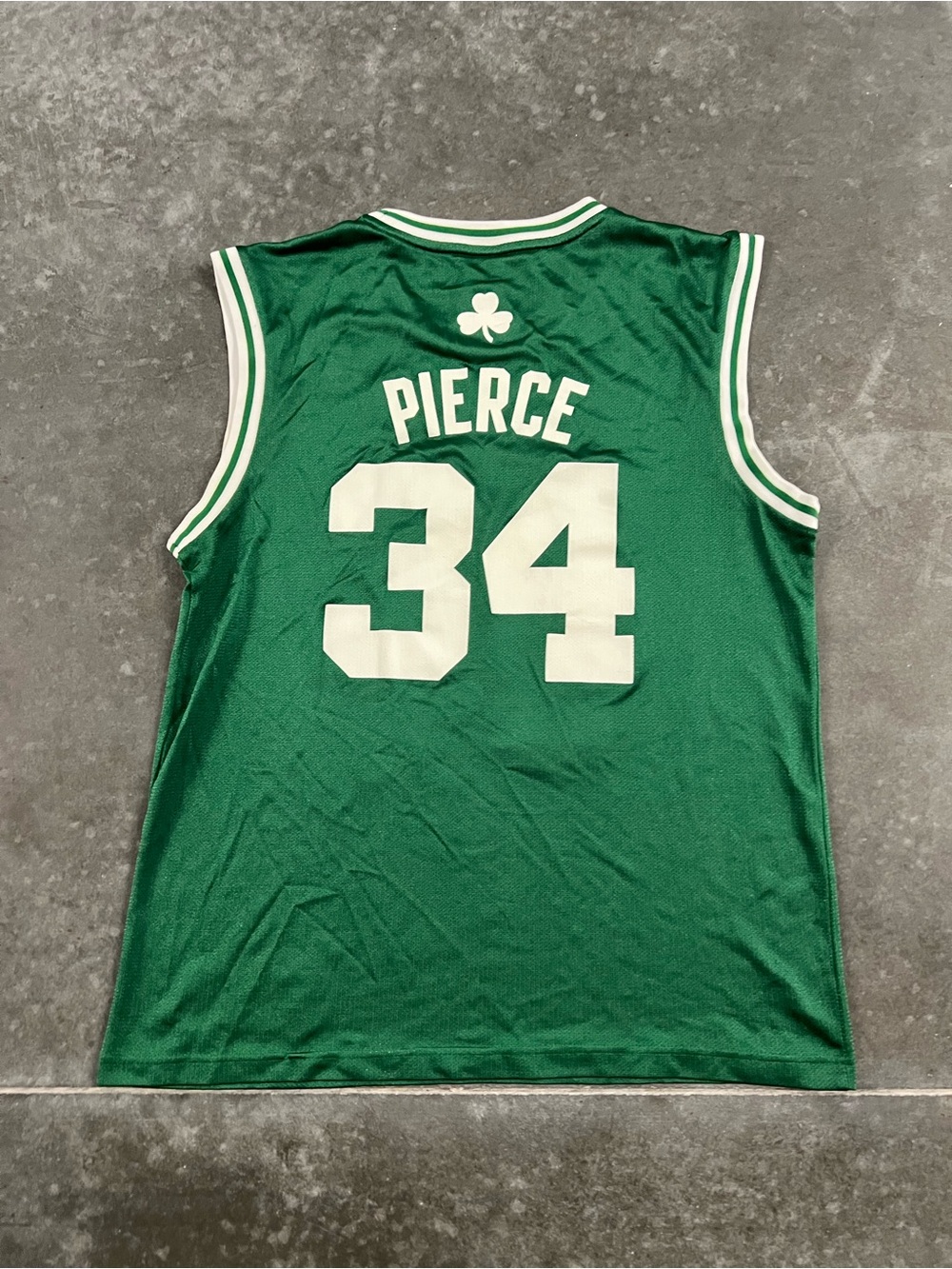 Adidas Boston Celtics Paul Pierce 34 NBA Basketball Jersey Green Large